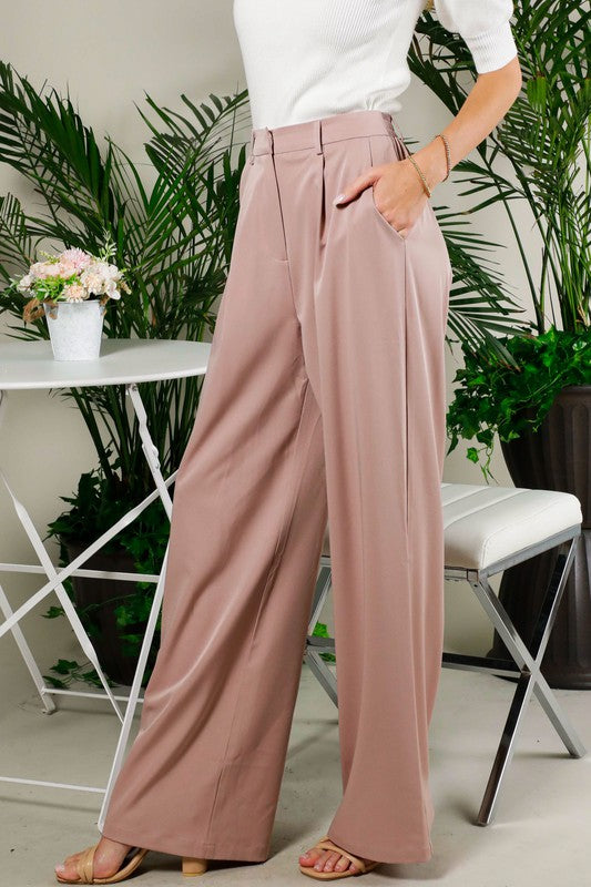Heavy Weight Stretch Woven Pants TAUPE