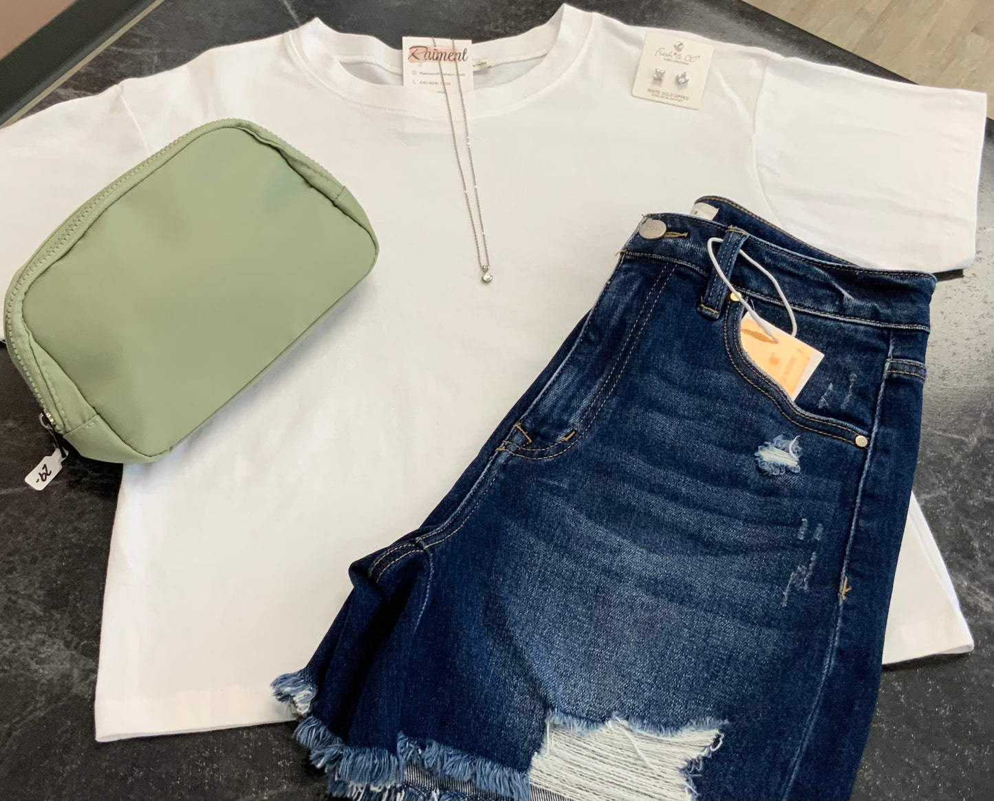 Cropped Essential Cotton WHITE