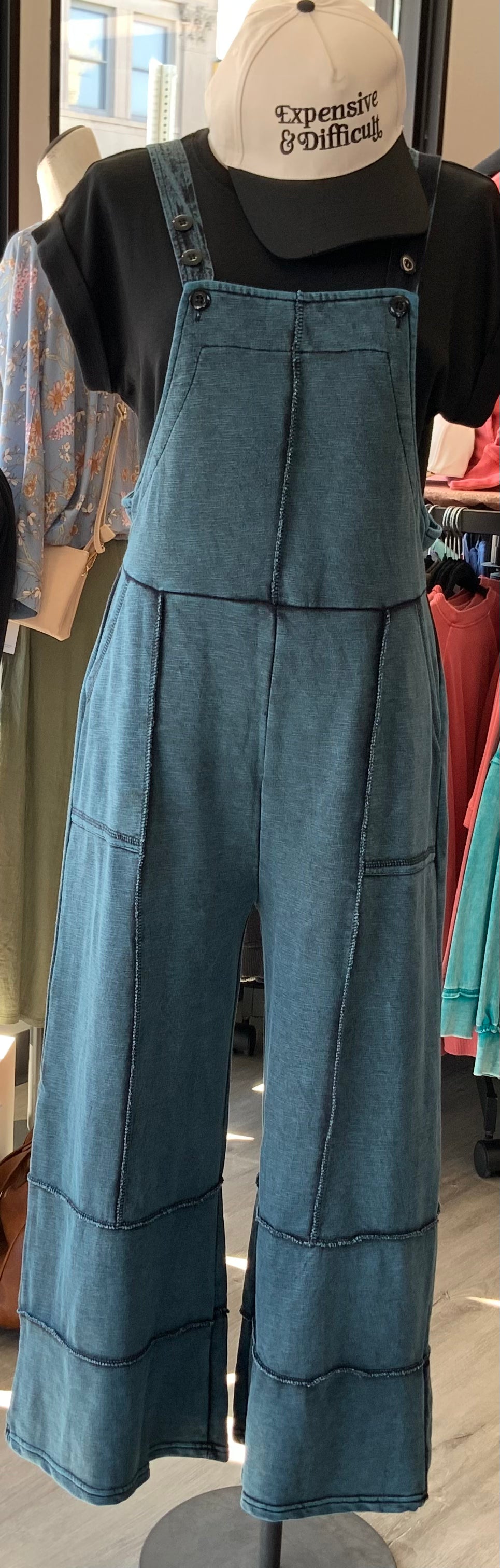 VIntage Stonewash Jumper TEAL