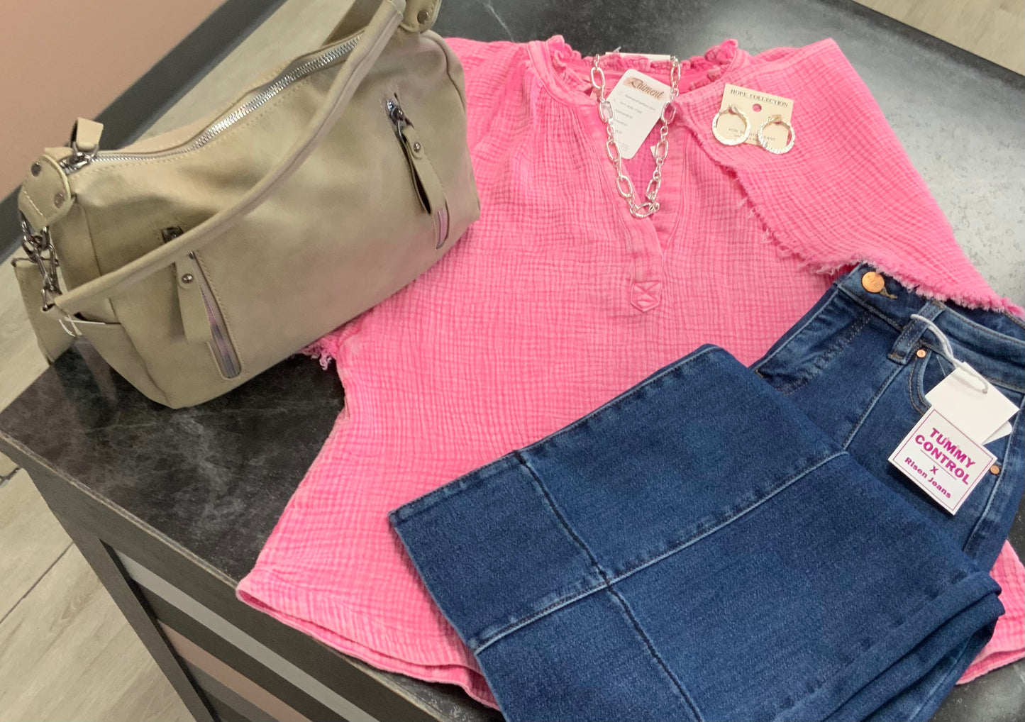Sweet Escape Peasant PINK