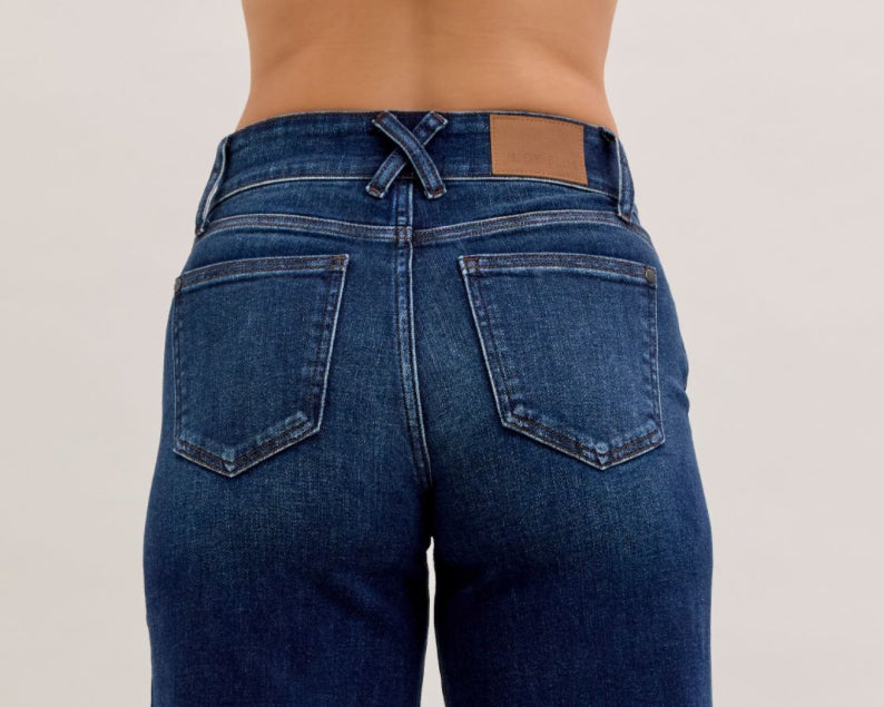 JUDY BLUE HR Trouser Wide Leg 31"