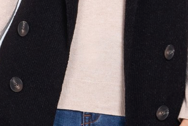 PS Sleeveless Sweater Vest BLACK