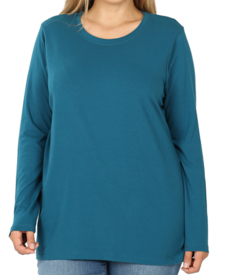 PS Cotton Crew T-Shirt TEAL
