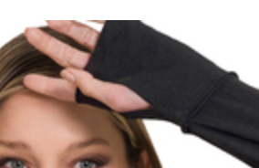 Raglan Sleeve Thumbhole BLACK