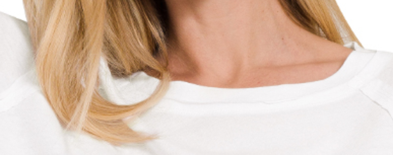 Raglan Sleeve Thumbhole WHITE