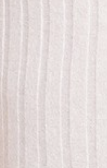 Cropped Rib Boat Neck OFF WHITE