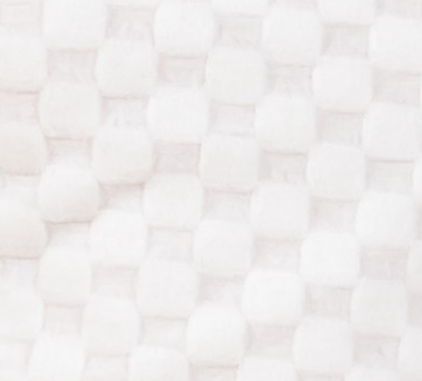 Checked 1/4 Brushed Zip CREAM