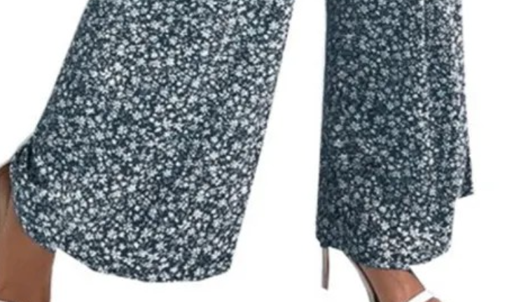 Palazzo High Waist Floral BLUE
