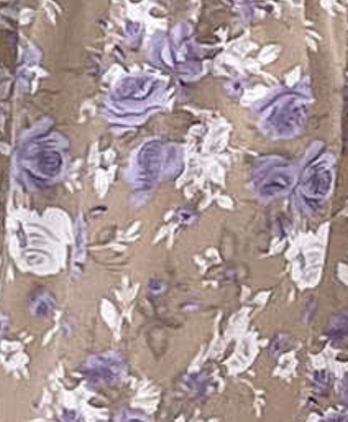 Floral TIered Maxi Dress VIOLET