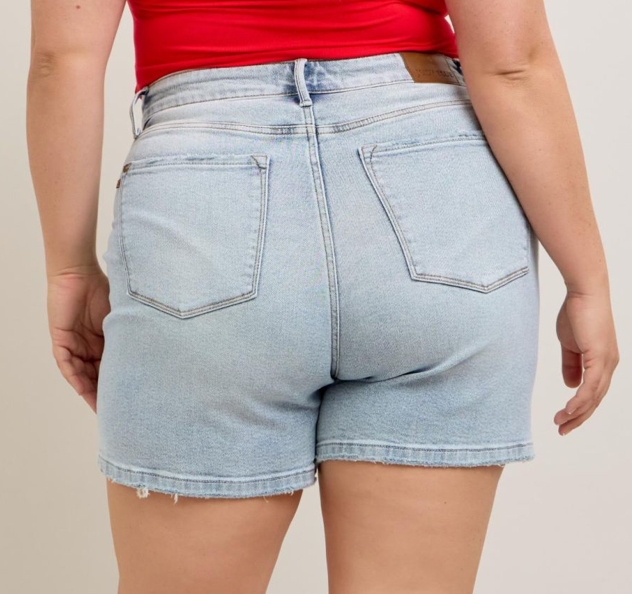 PS JUDY BLUE Rigid Magic Shorts 5.75"