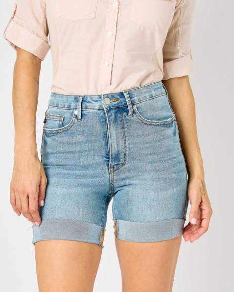 JUDY BLUE Cooling Shorts 6"/8"