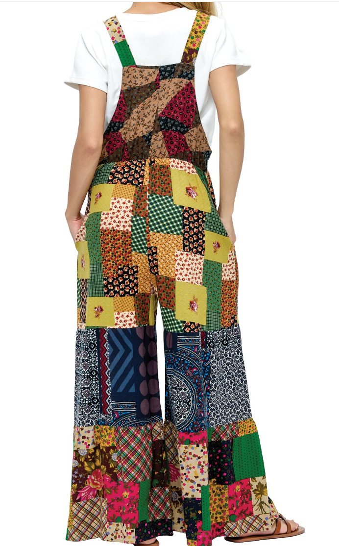 Boho Patchwork Jumper MULTI