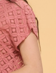 Cap Sleeve Lace MAUVE