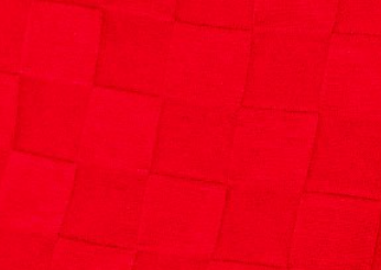 Checkered Short Sleeve Sweater RED