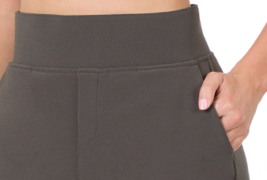 Classy Pull On Dress Pants GRAY