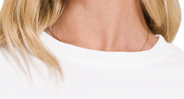 Cropped Essential Cotton WHITE
