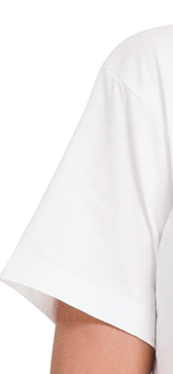 Cropped Essential Cotton WHITE
