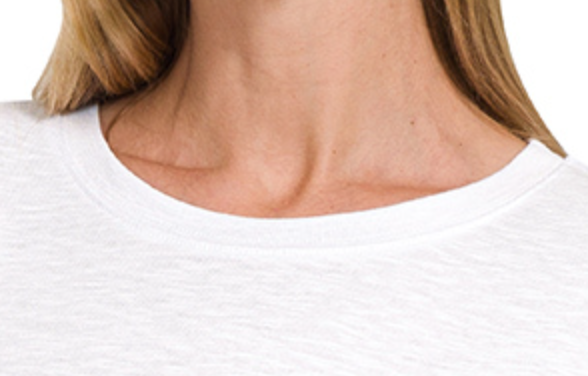 Modal Slub Tee WHITE
