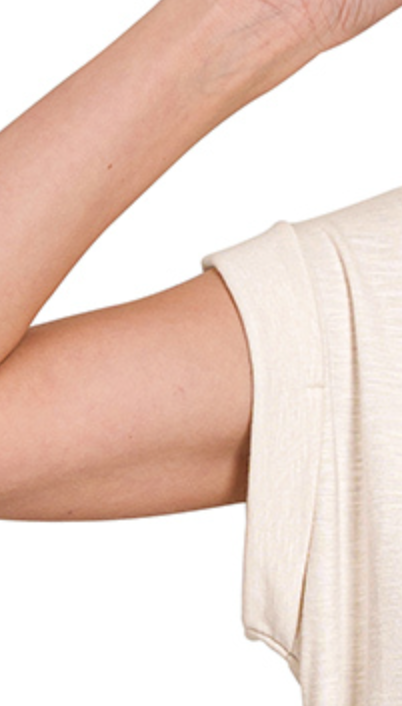 Modal Slub Tee SAND