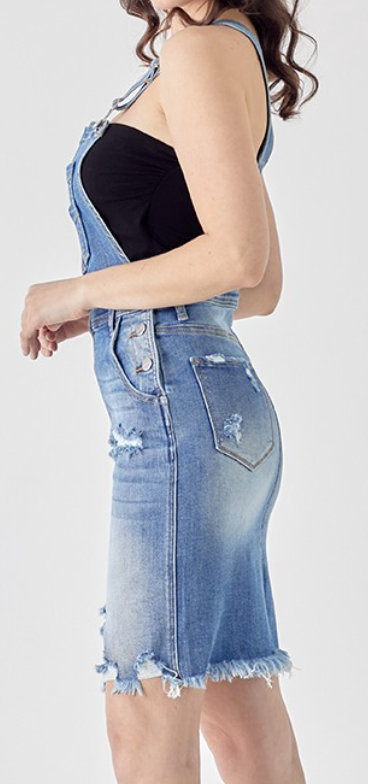 RISEN Distressed Skirt~All