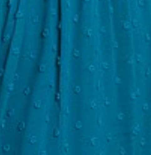 PS Swiss Dot Dress DEEP TURQUOISE