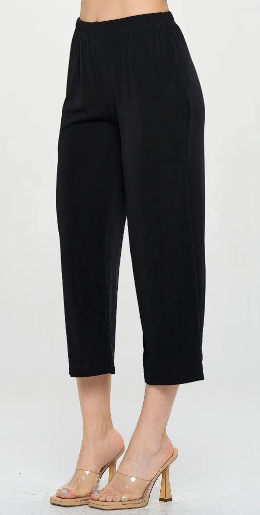 Everyday/Travel Wide Leg Ankle BLACK