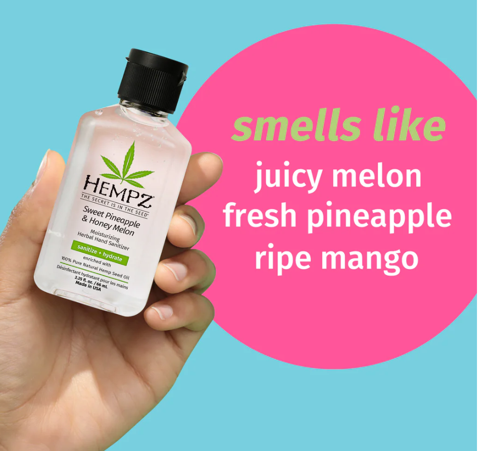 HEMPZ Pineapple & Melon Hand Sanitizer 2.25oz
