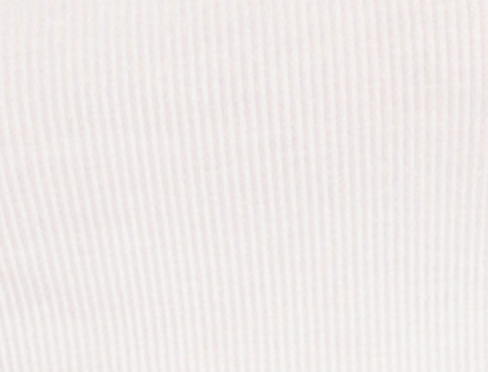 Ribbed Scoop Neck Crop Tank WHITE