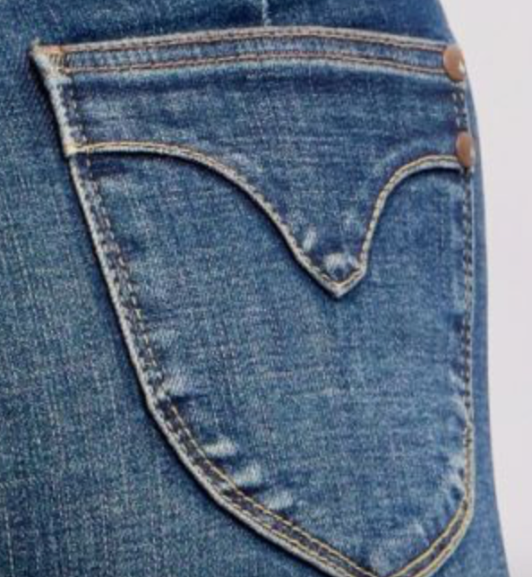 JUDY BLUE HR Tum Ctrl Frayed 3.75"