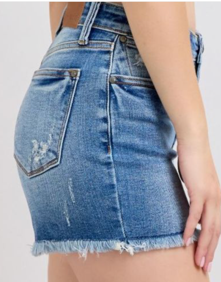 JUDY BLUE HR Vintage Wash 3.5"