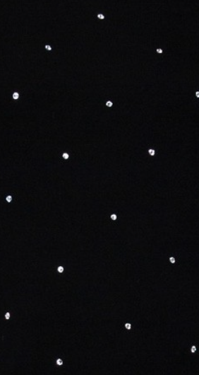 Rhinestone Embellished Sweater BLACK