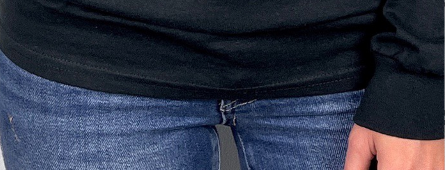 Salty Graphic Long Sleeve Tee BLACK