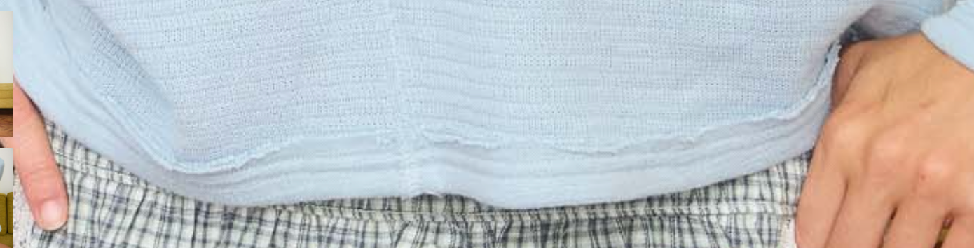 Exposed Seam Textured Polo ROBIN BLUE