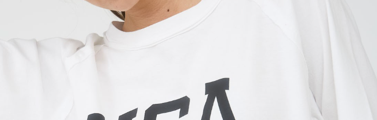 Olympics Distressed USA Raglan WHITE