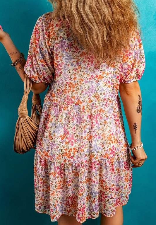 Bloom & Breeze Floral Dress