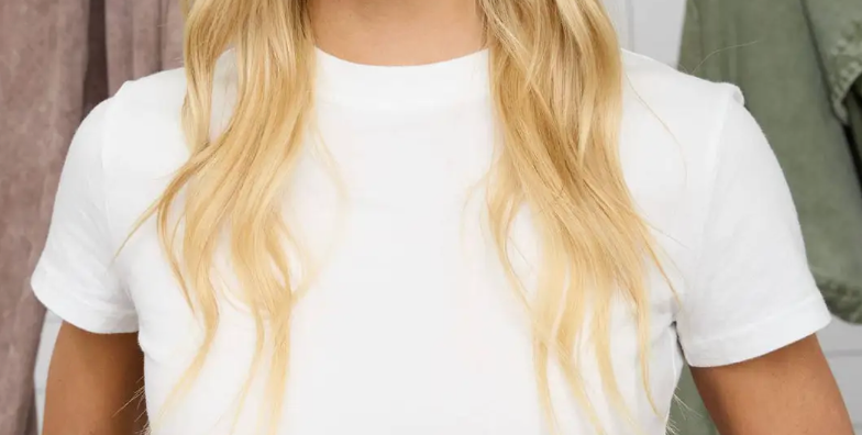 Daily Essential Crop Tee WHITE