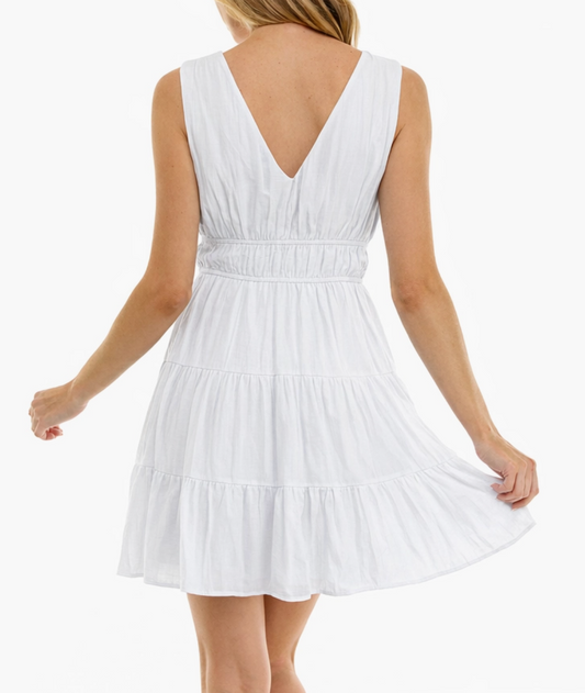 Simply Sweet Dress WHITE