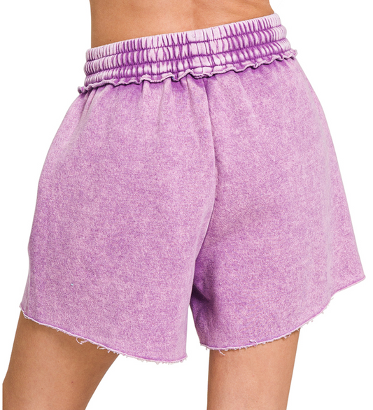 Relax & Repeat Lounge Shorts 4" VIOLET