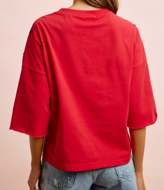 Sweet Freedom Patchwork RED