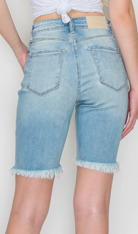 ARTEMIS VINTAGE Distressed Bermuda HR 8.5"