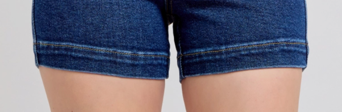 JUDY BLUE Tum Ctrl Cuffed HR 4.25