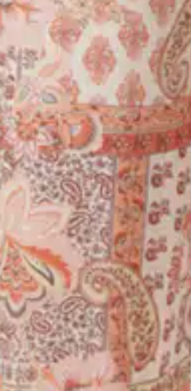 Blushing Paisley Pants