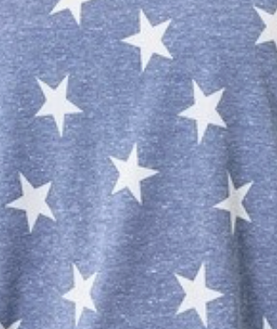 Freedom Fringe Tee BLUE