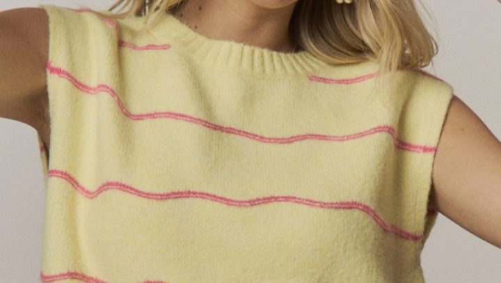 Pink Lemonade Sweater Vest