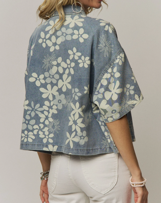 Wildflower Wash Denim Jacket