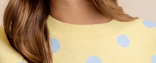 Sunshine & Sky Knit Sweater YELLOW