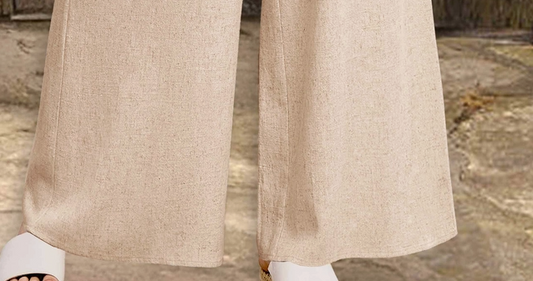 Natural Ease Wide Leg Pants NATURAL