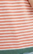 Fresh Contrast Striped Tank ORANGE