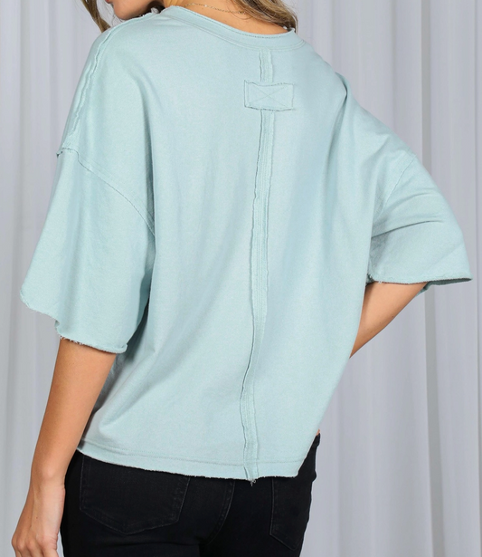 Cloud Nine Cotton Top BLUE
