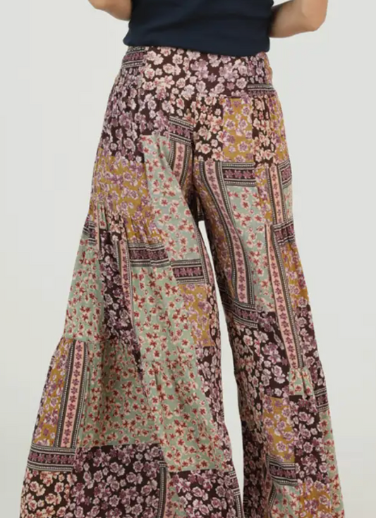 Free Spirit Patchwork Palazzo